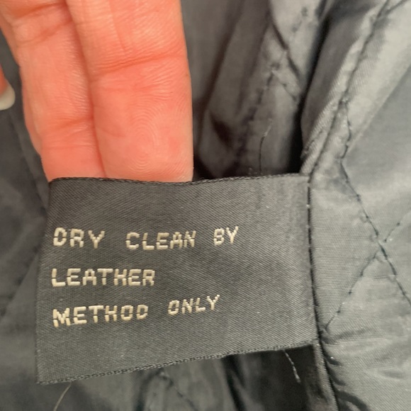 Niki Leather Jacket size XL Black Motorcycle jacket vintage - Picture 14 of 15